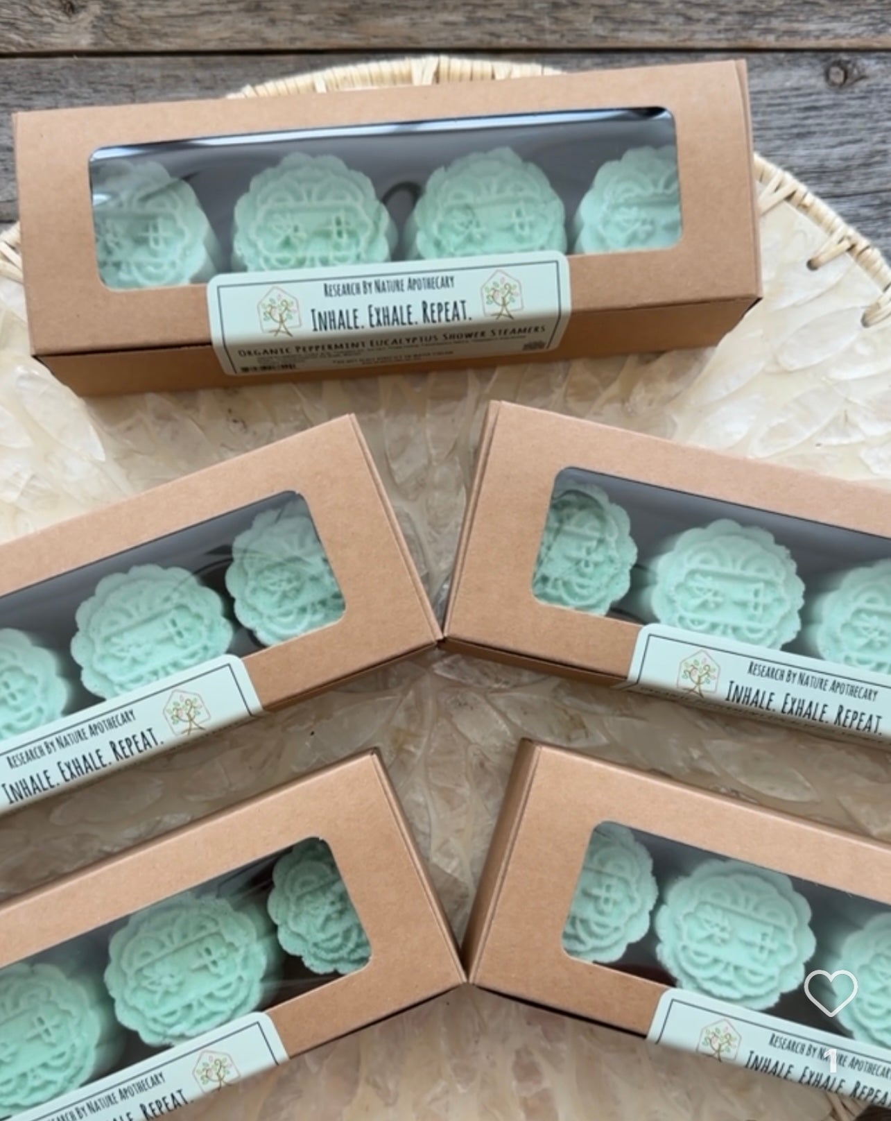 Organic Shower Steamers